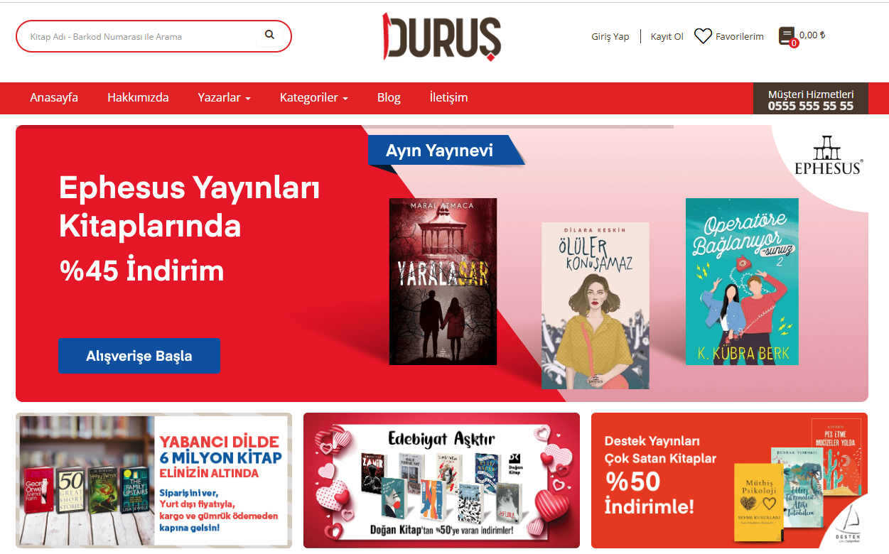 Kitap Satış Teması